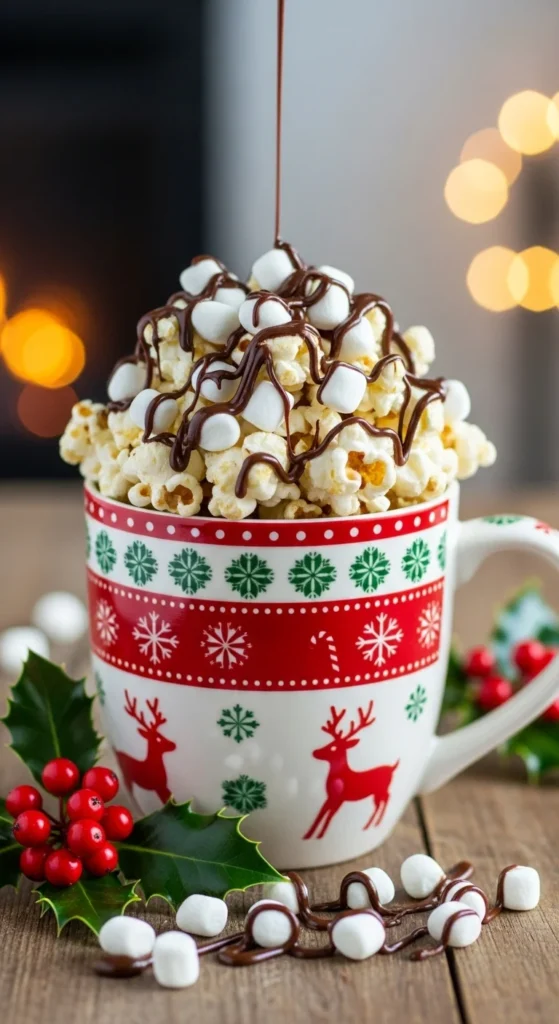 Hot Chocolate Popcorn