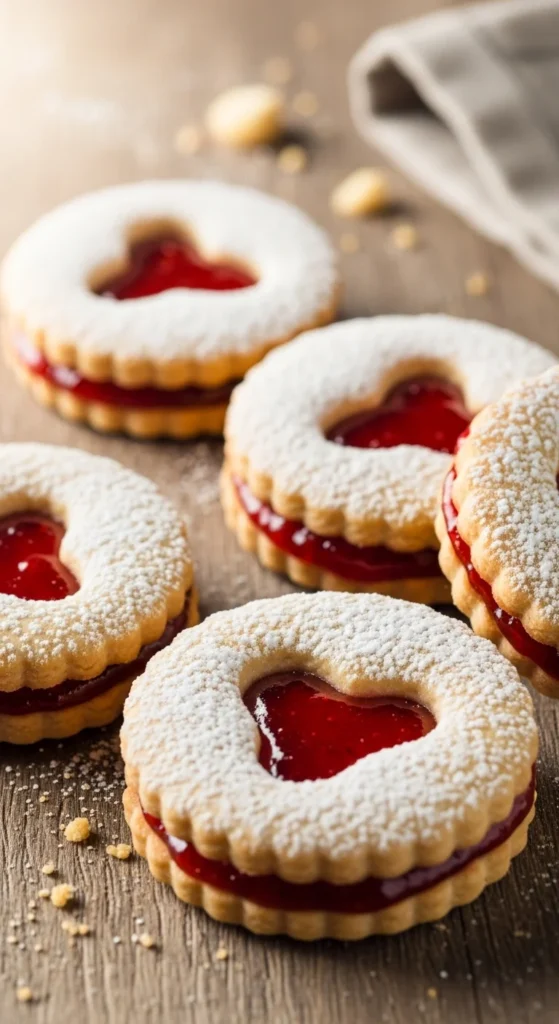 Linzer Cookies