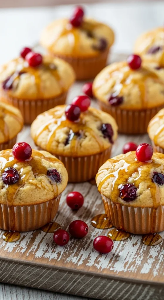 Maple Cranberry Muffins
