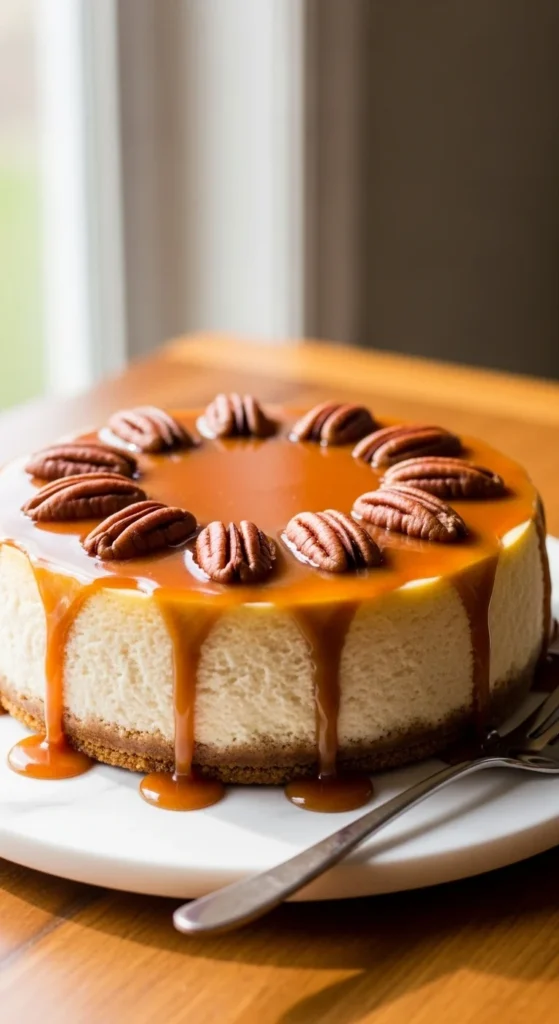 Maple Pumpkin Cheesecake
