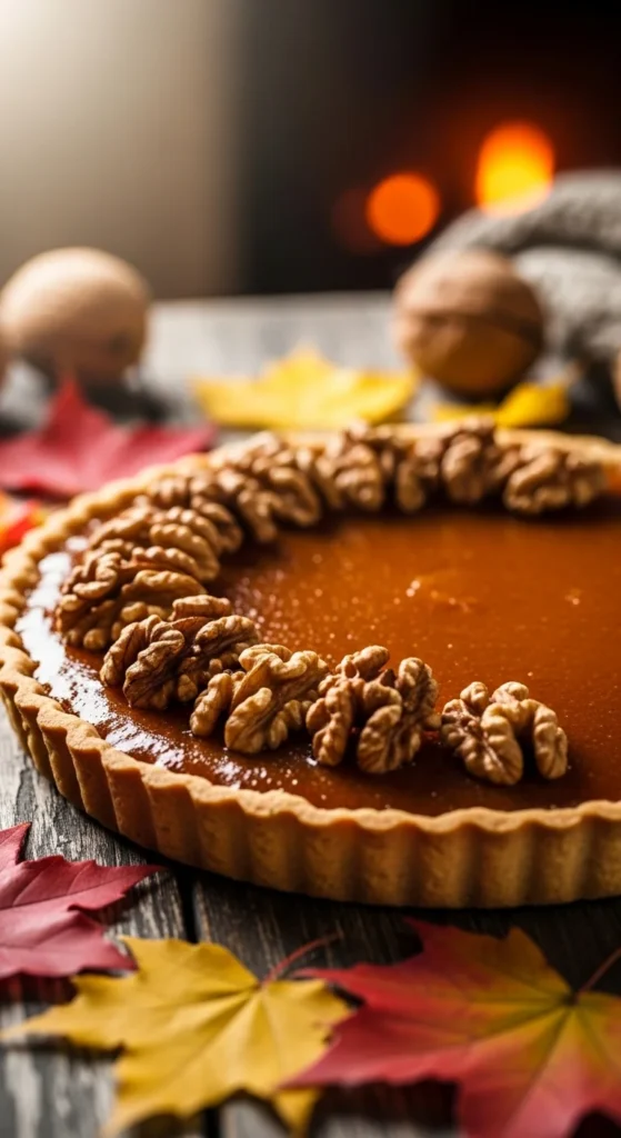 Maple Walnut Tart