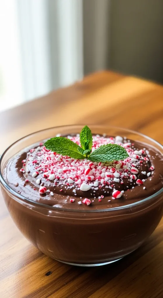 Mint Chocolate Pudding