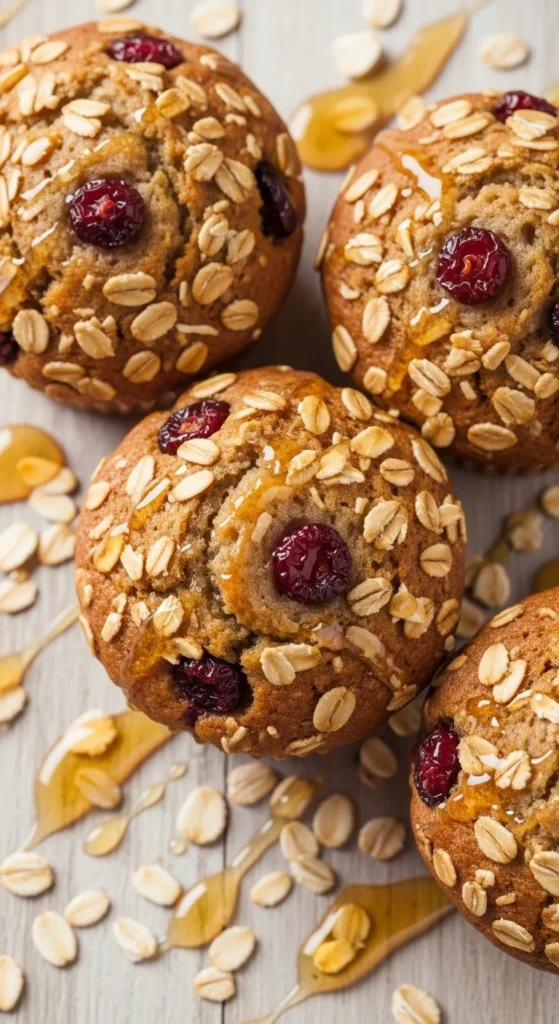 Oatmeal Cranberry Muffins