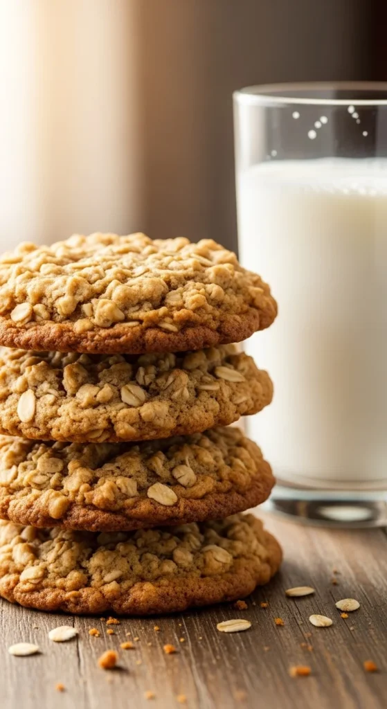Oatmeal Gingerbread Cookies