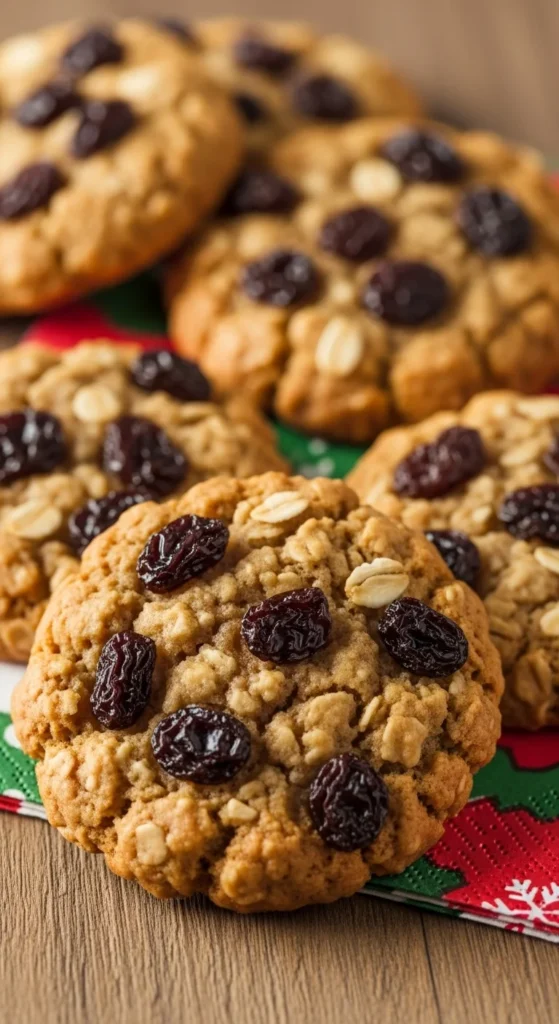 Oatmeal Raisin Cookies