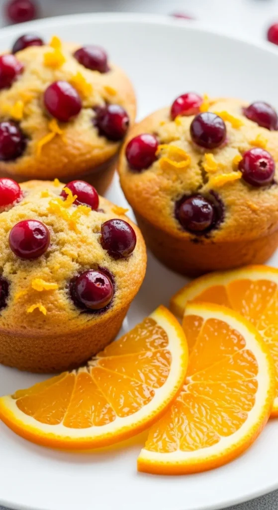 Orange Cranberry Muffins