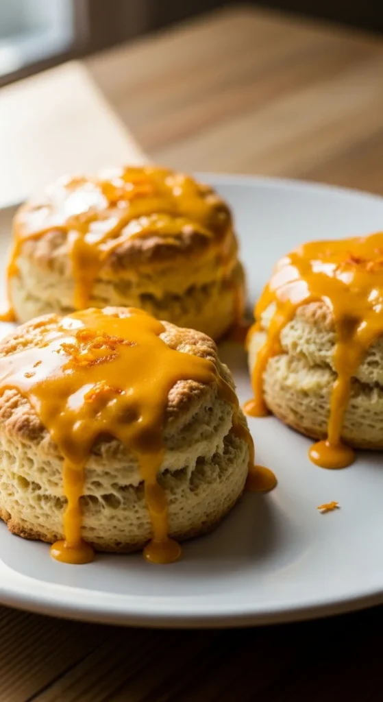 Orange Glazed Scones