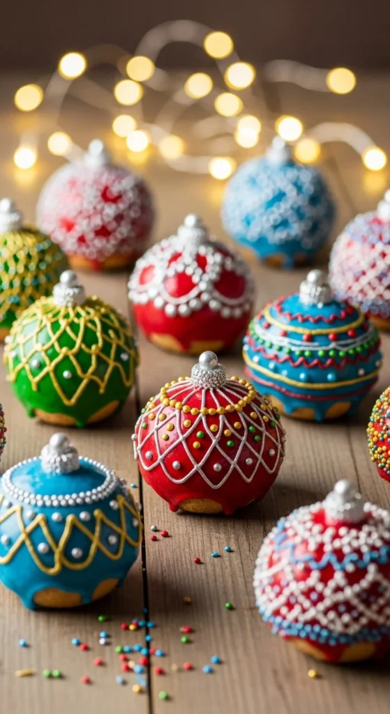 Ornament Rice Krispie Balls
