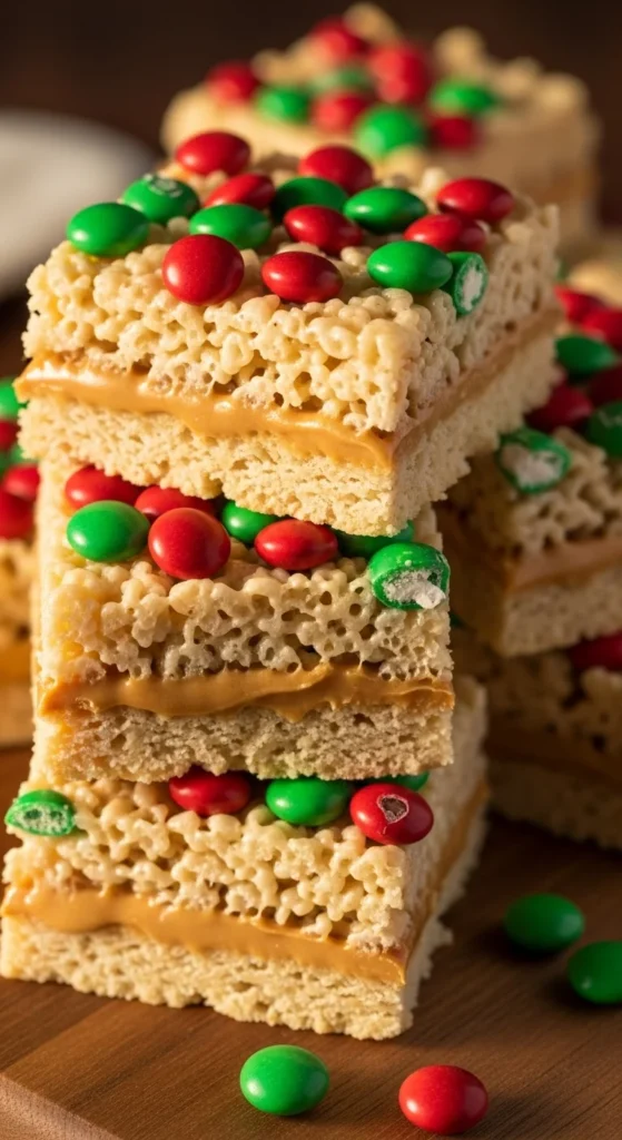 Peanut Butter Christmas Bars