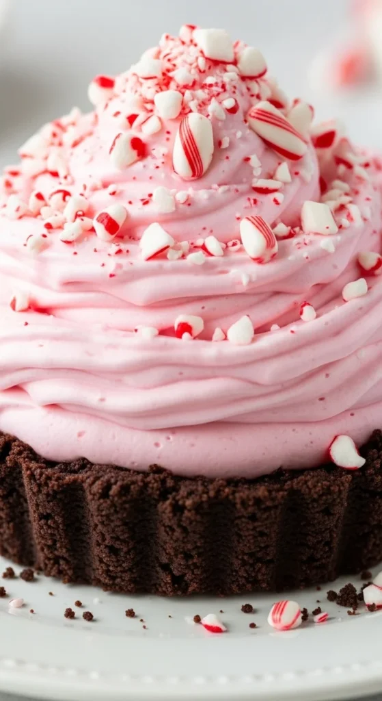 Peppermint Mousse Tart