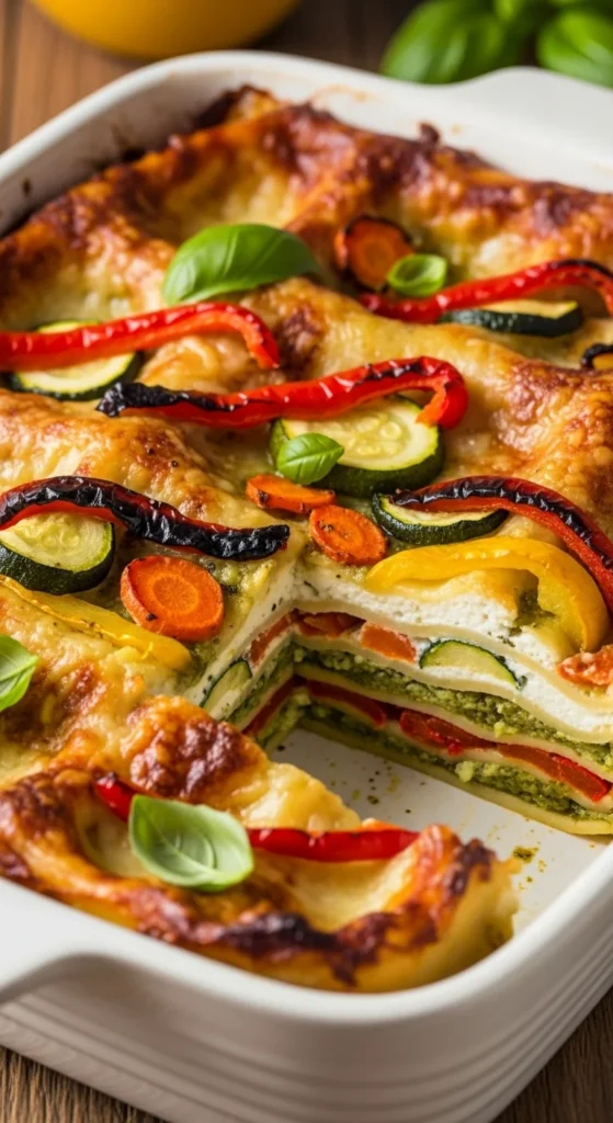 Pesto Veggie Lasagna