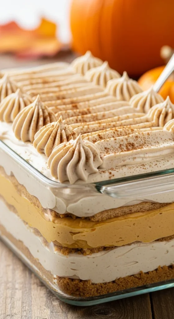 Pumpkin Cheesecake Icebox Cake