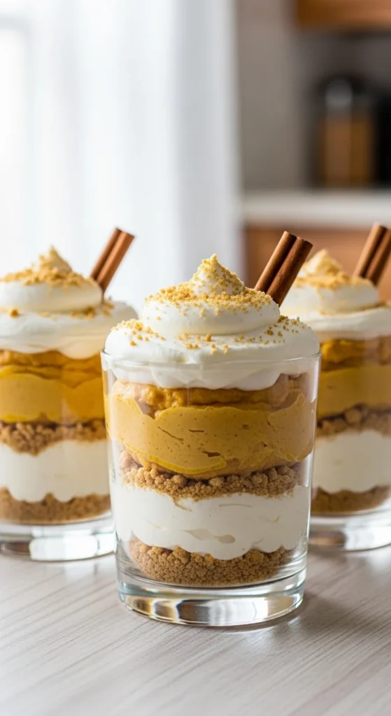 Pumpkin Cheesecake Trifle
