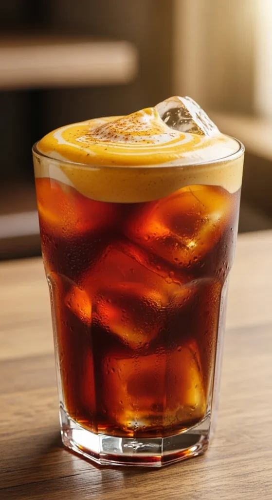 Pumpkin Cold Brew Latte