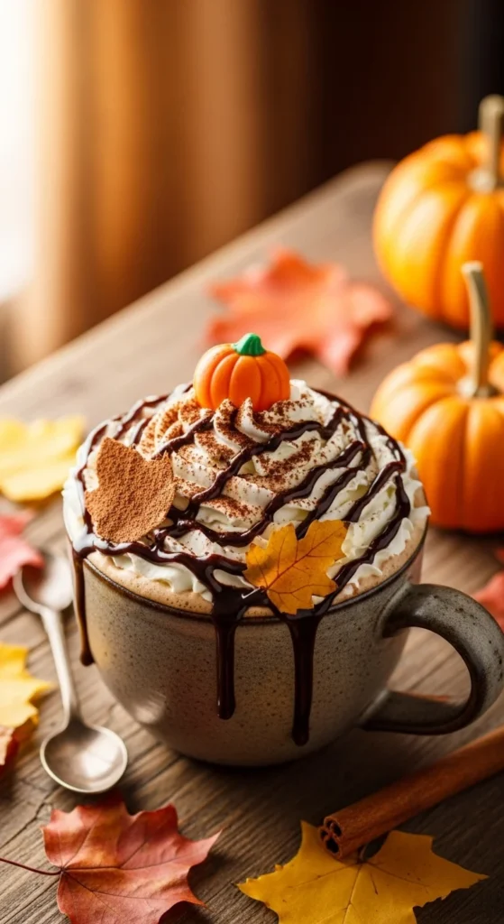 Pumpkin Mocha Latte