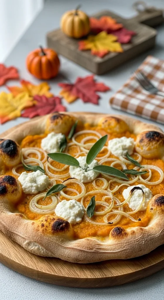Pumpkin Ricotta Pizza