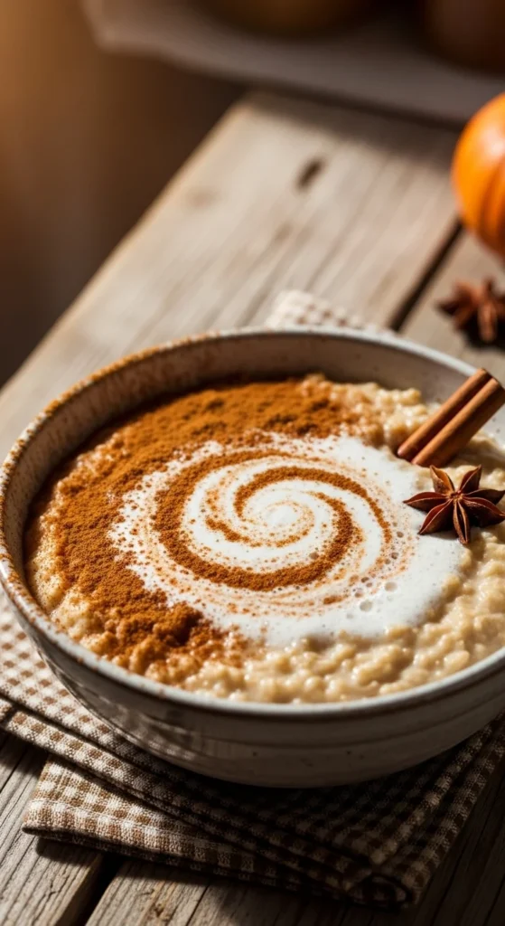Pumpkin Spice Latte Oatmeal