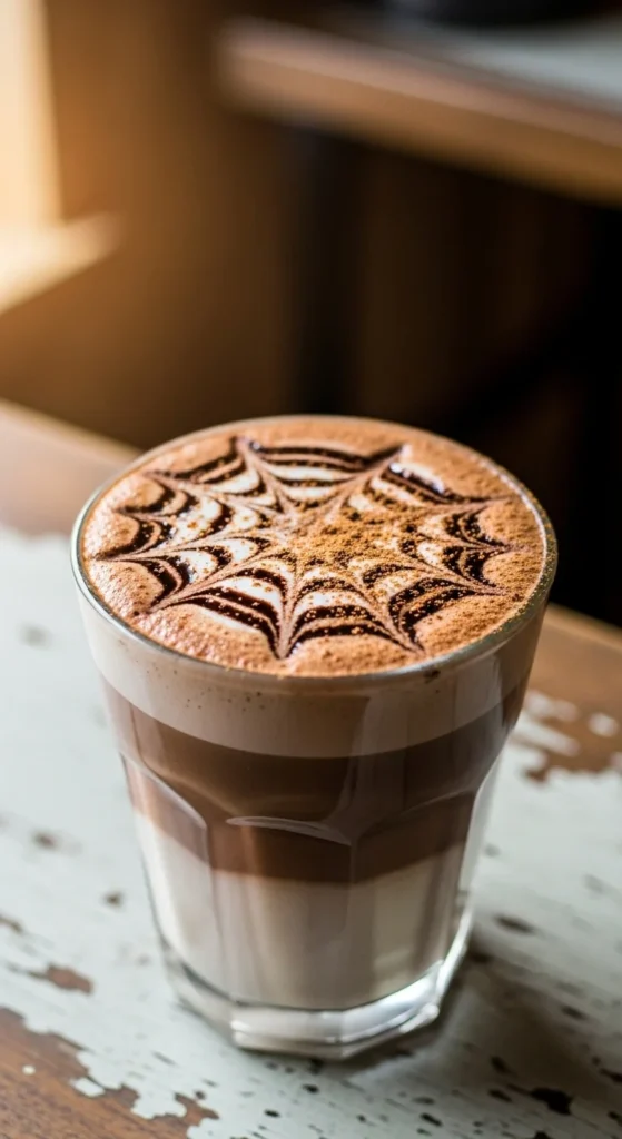 Pumpkin Spiced Mocha Oat Latte