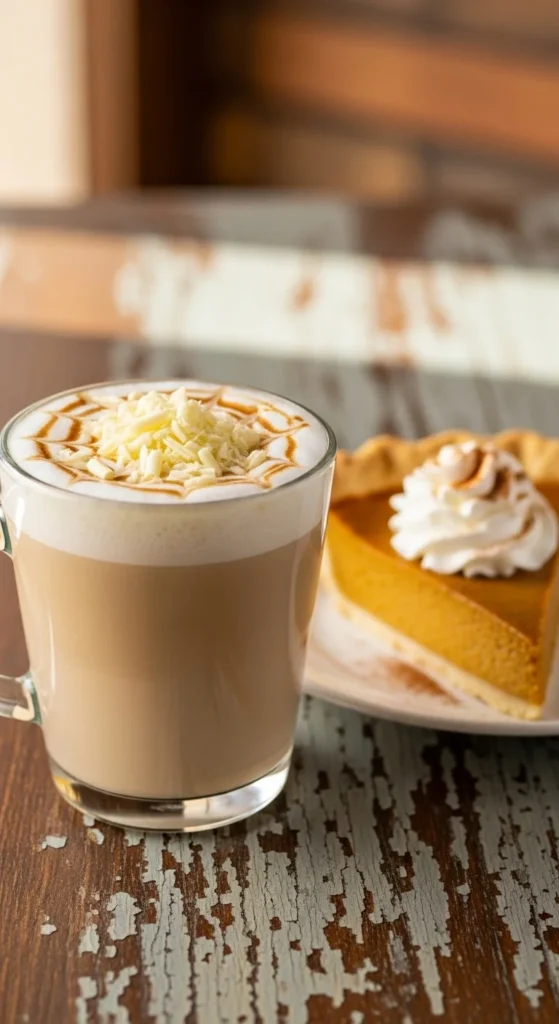 Pumpkin White Chocolate Latte