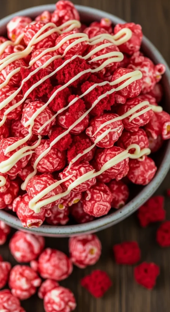 Red Velvet Popcorn