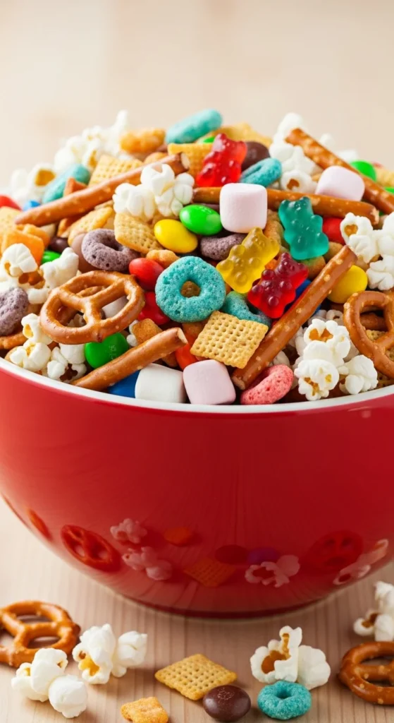 Reindeer Trail Mix Popcorn