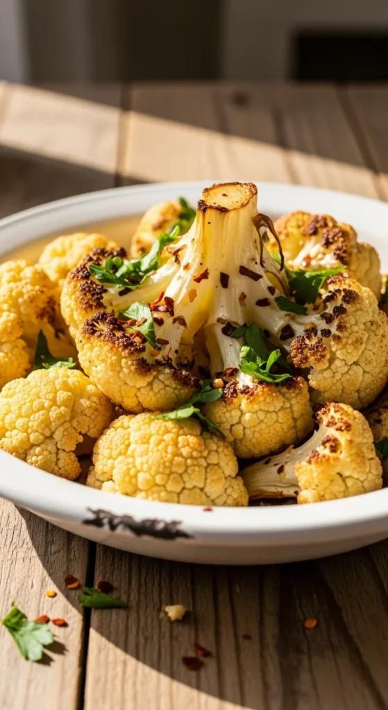 Roasted Cauliflower Salad