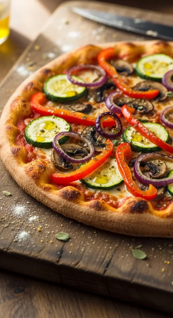 Roasted Veggie Pizza
