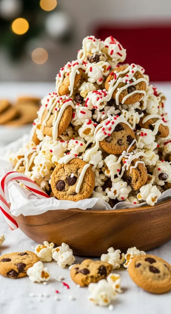 Santa’s Cookie Popcorn