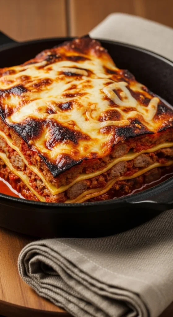 Sausage and Cheese Lasagna