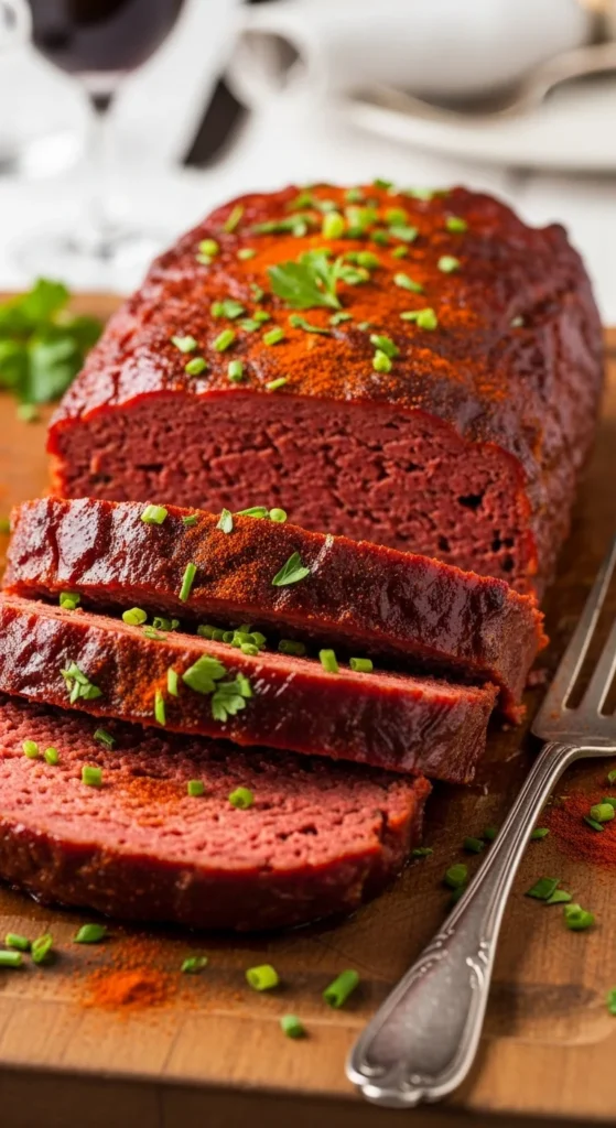 Smoky Paprika and Garlic Meatloaf