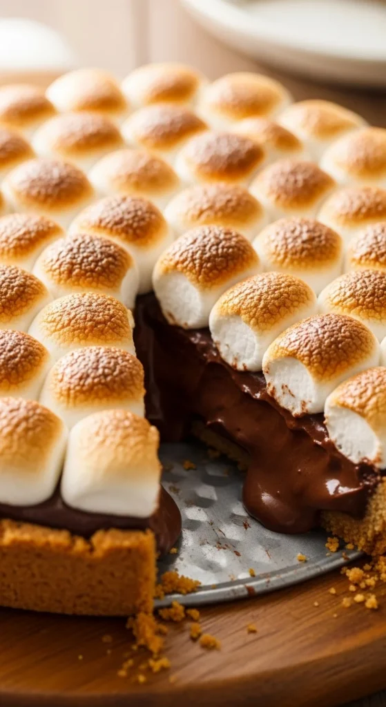 S’mores Chocolate Pie