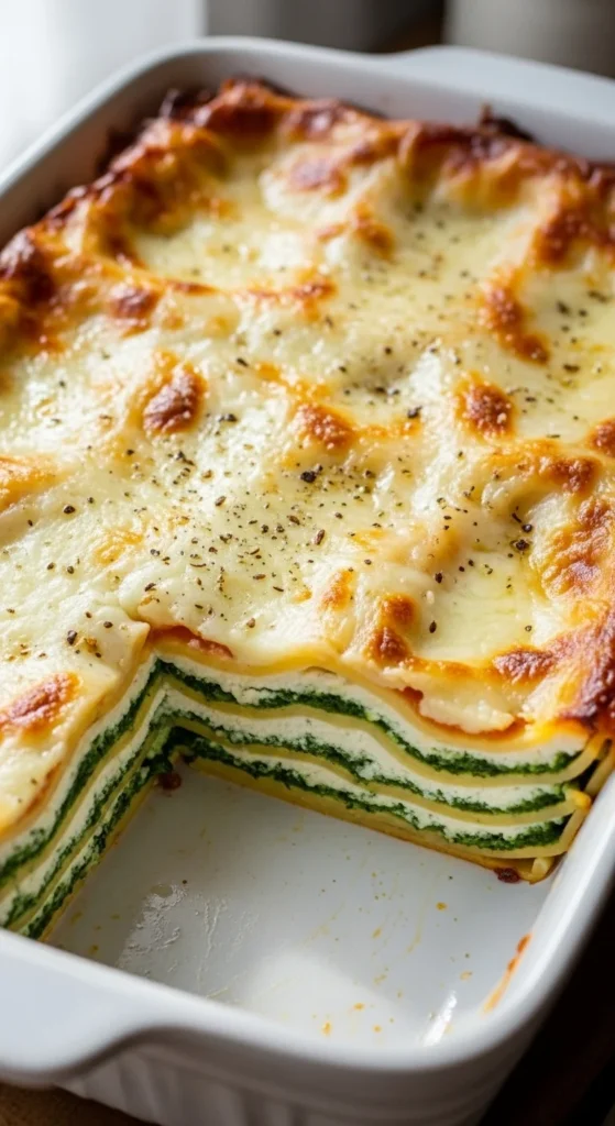 Spinach and Ricotta Lasagna