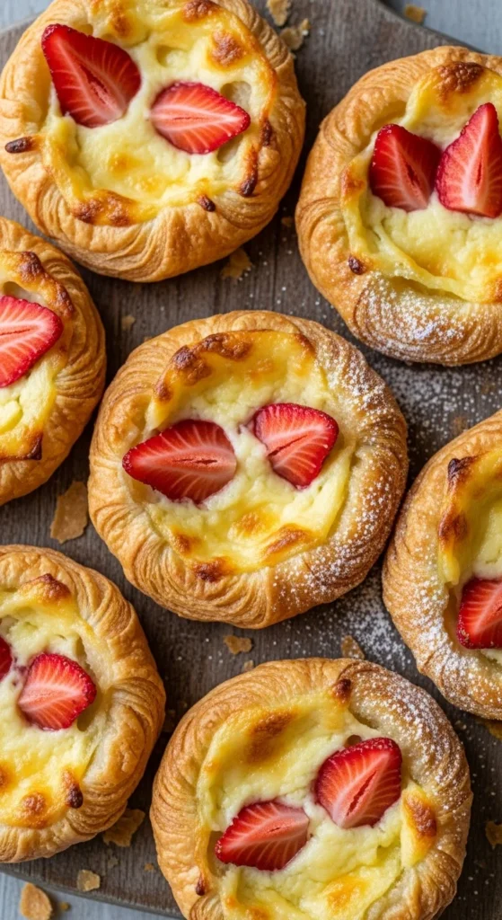 Strawberry Cream Cheese Pastries