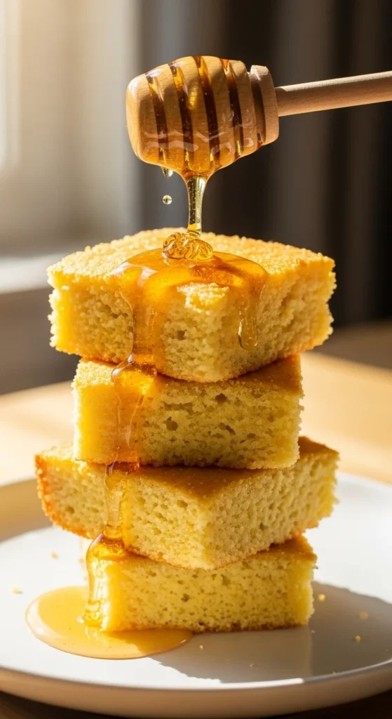 Sweet Honey Cornbread