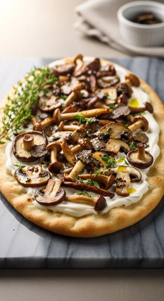 Truffle Mushroom Flatbread
