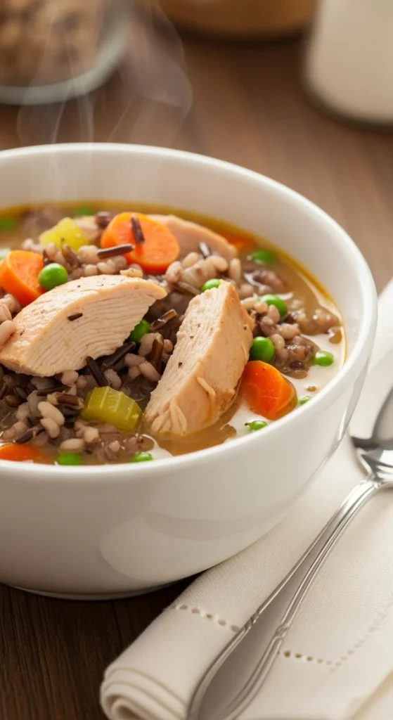 Turkey and Wild Rice Soup