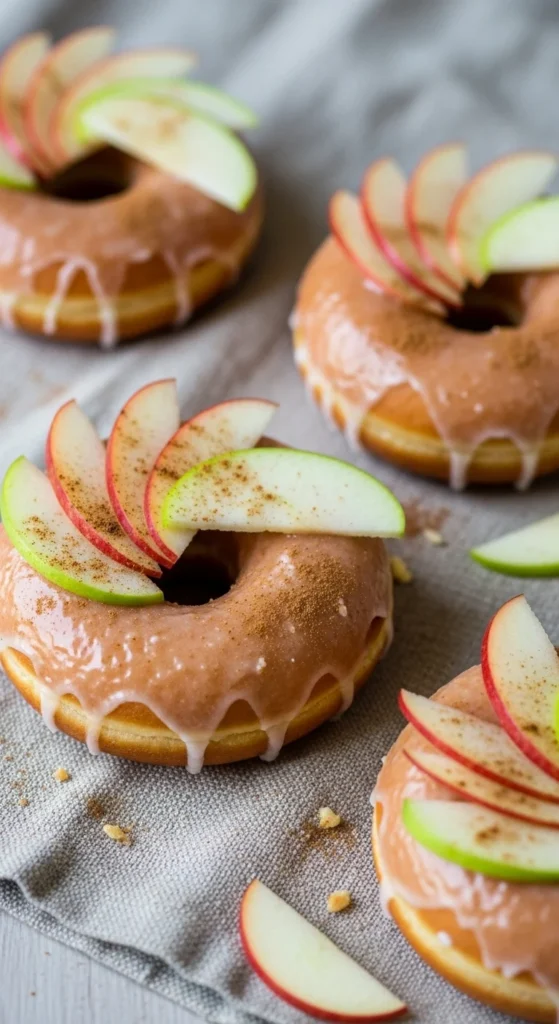 Vegan Apple Donuts