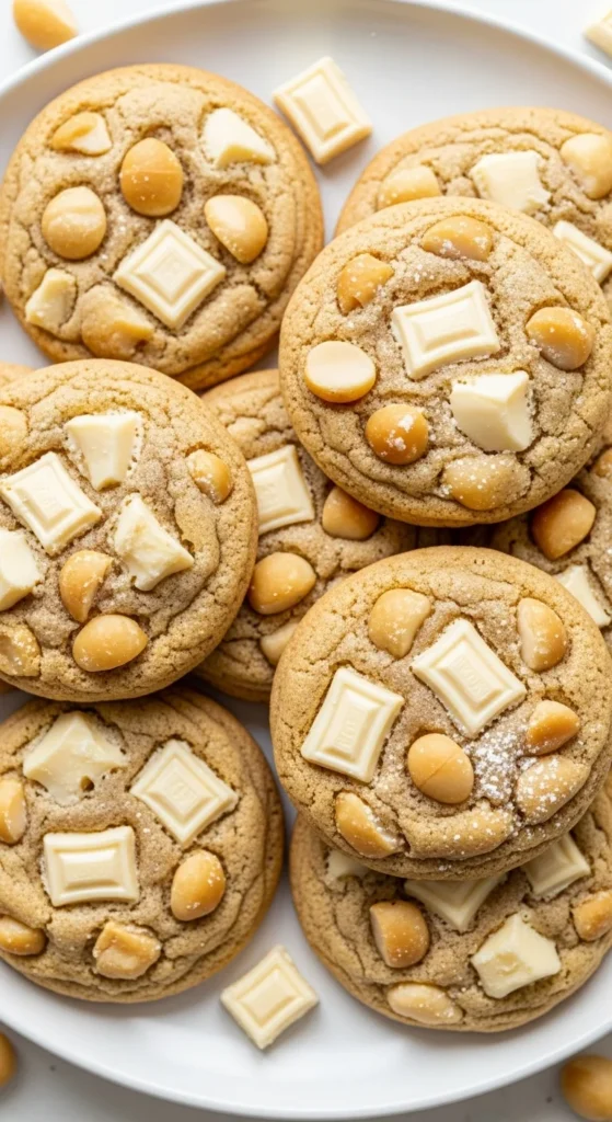 White Chocolate Macadamia Cookies