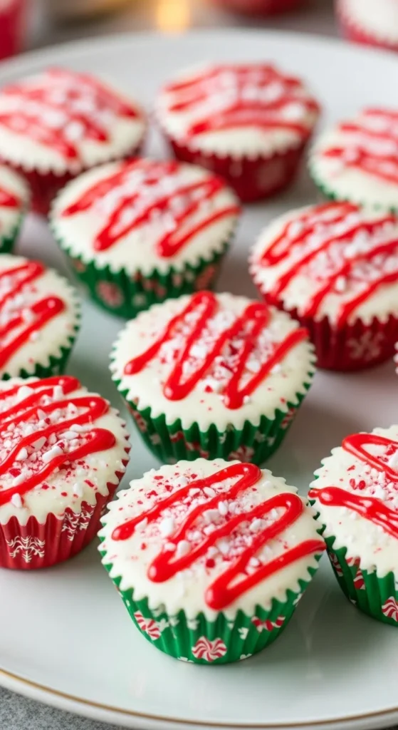 White Chocolate Peppermint Cups