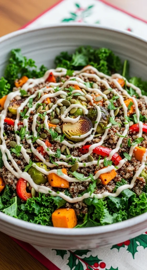 Winter Grain Bowl Salad