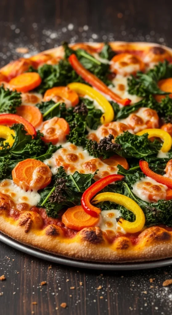 Winter Veggie Delight Pizza