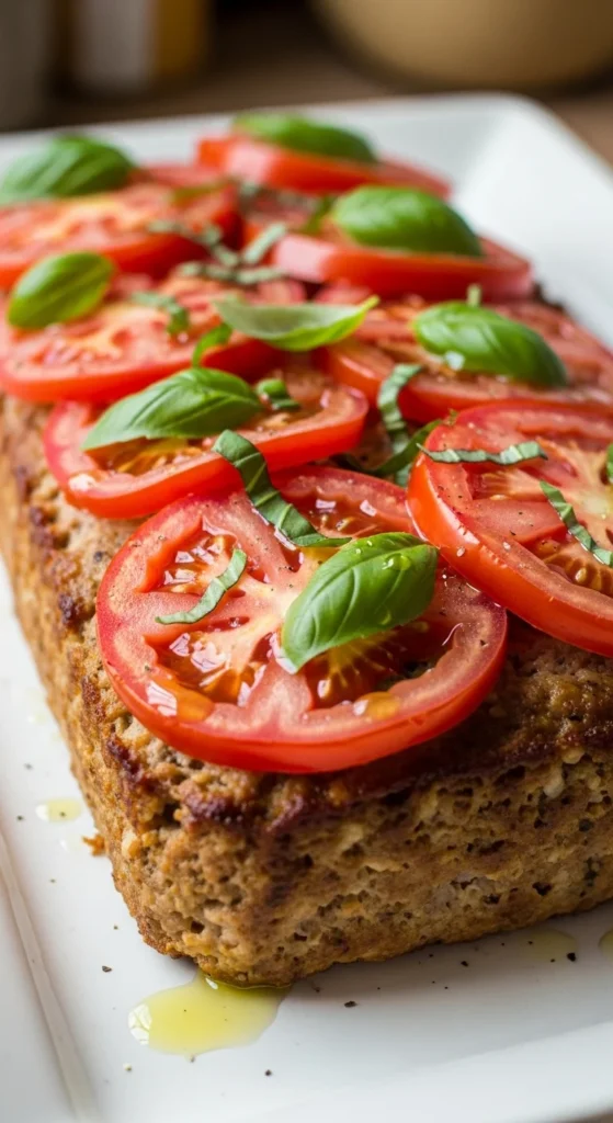  Zesty Tomato Basil Meatloaf