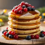 23 Fluffy Christmas Pancake Recipes Kids Will Adore