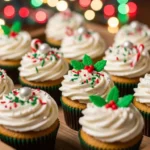24 Adorable Christmas Cupcakes That Light Up the Dessert Table