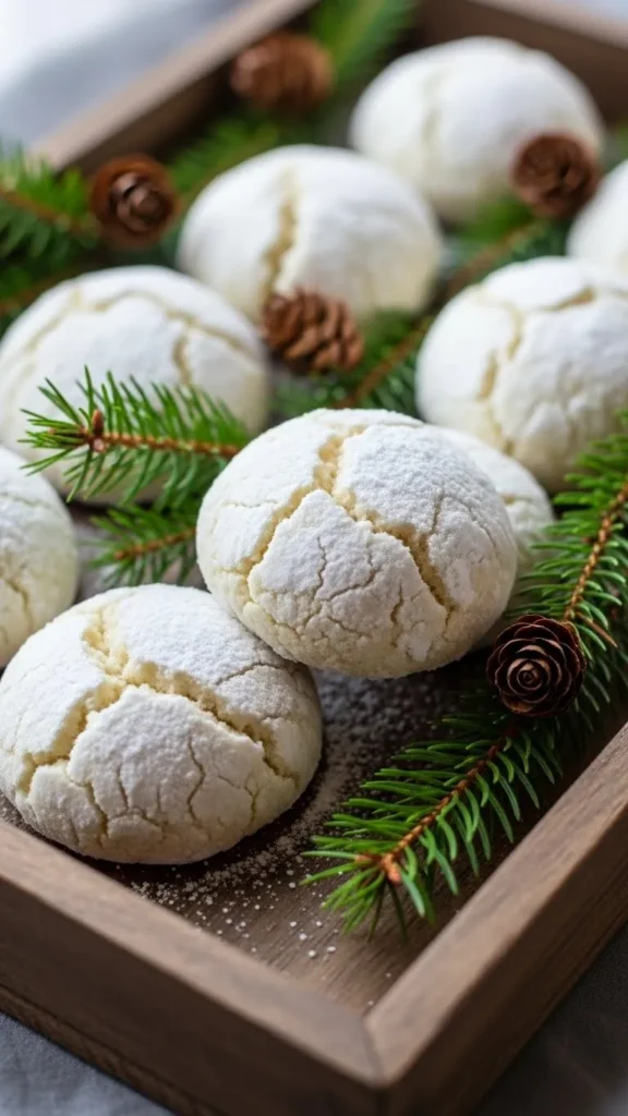 Almond Snowball Cookies