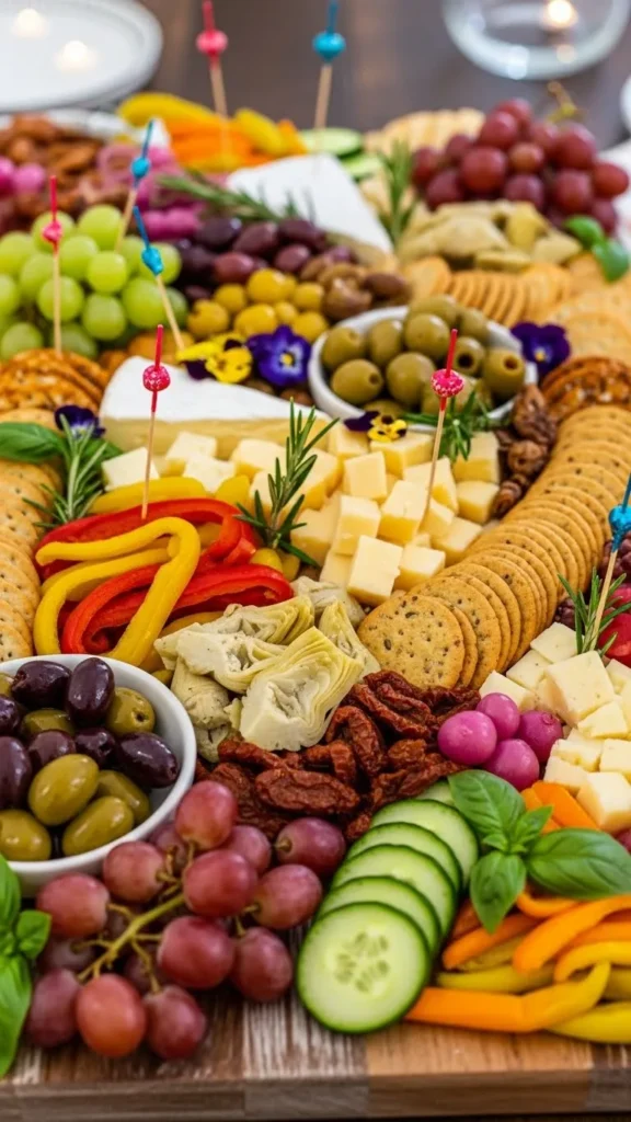 Antipasto Christmas Platter