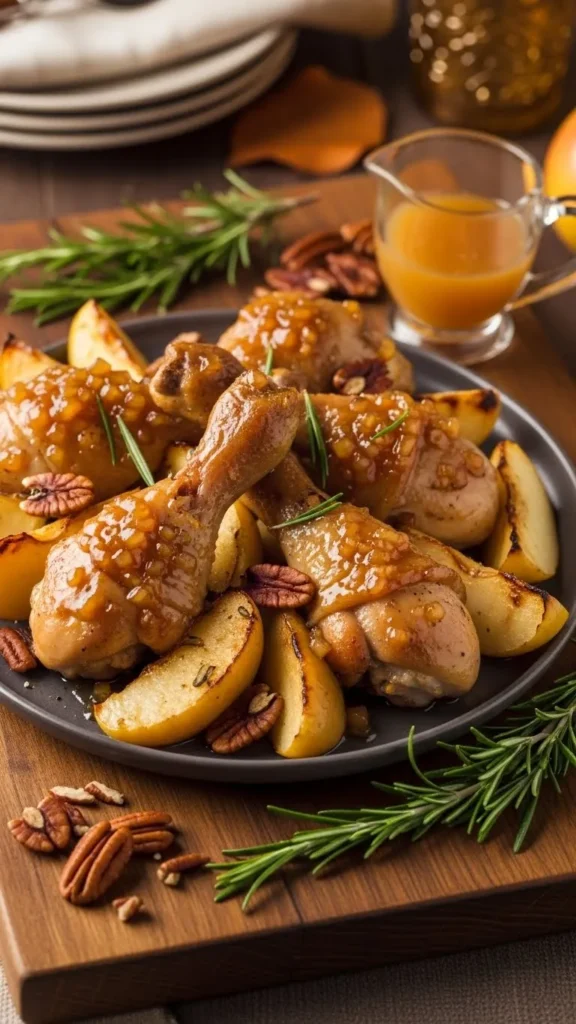 Apple Cider Chicken Drumsticks