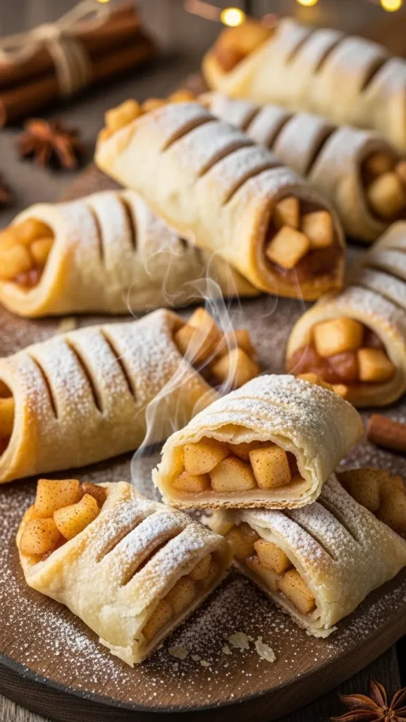 Apple Cinnamon Mini Strudels