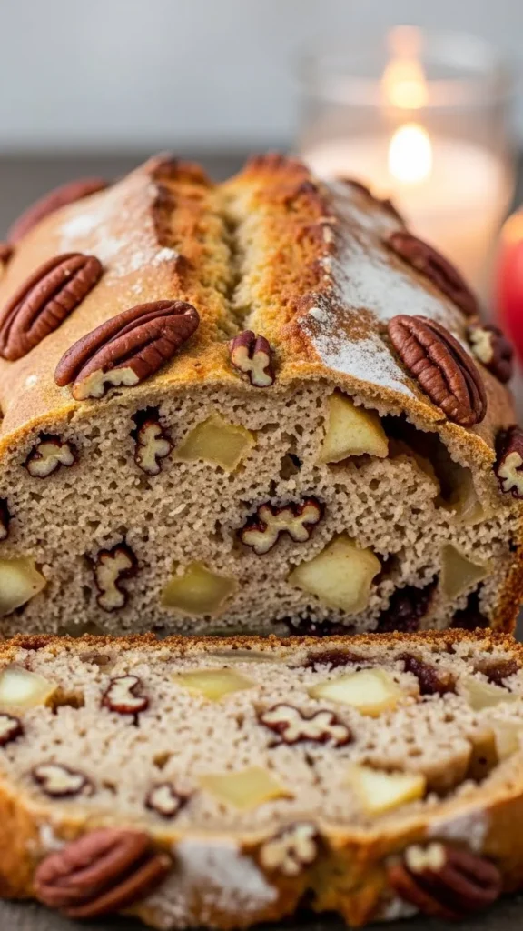 Apple Pecan Christmas Bread
