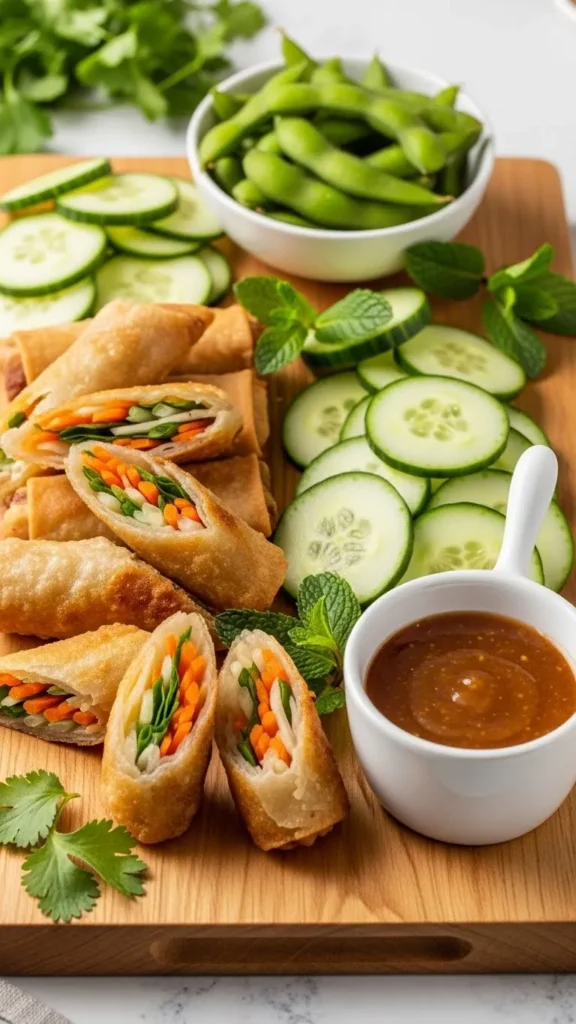 Asian-Inspired Snack Board